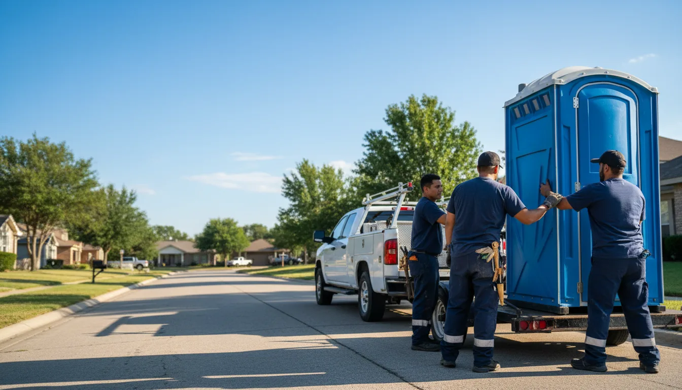 Portable Toilet Rental in Pflugerville, TX near me